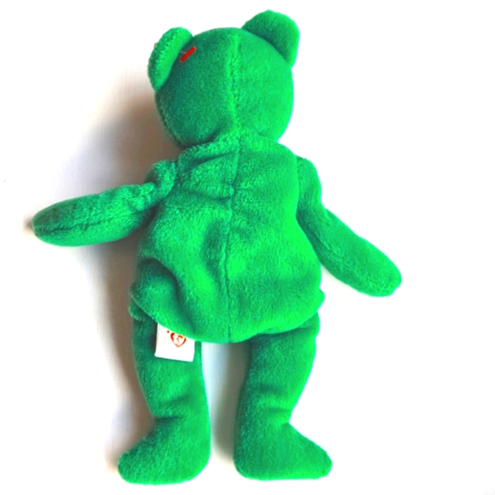 FREE w Purchase - ERRORS on Tush Tag '97 TY Erin Bear Beanie Baby (No Swing Tag) - Picture 3 of 4